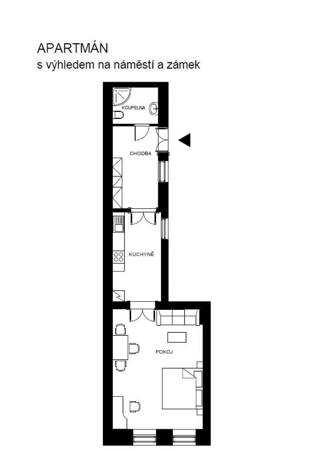 Apartmany Velke Namesti Kroměříž Eksteriør billede
